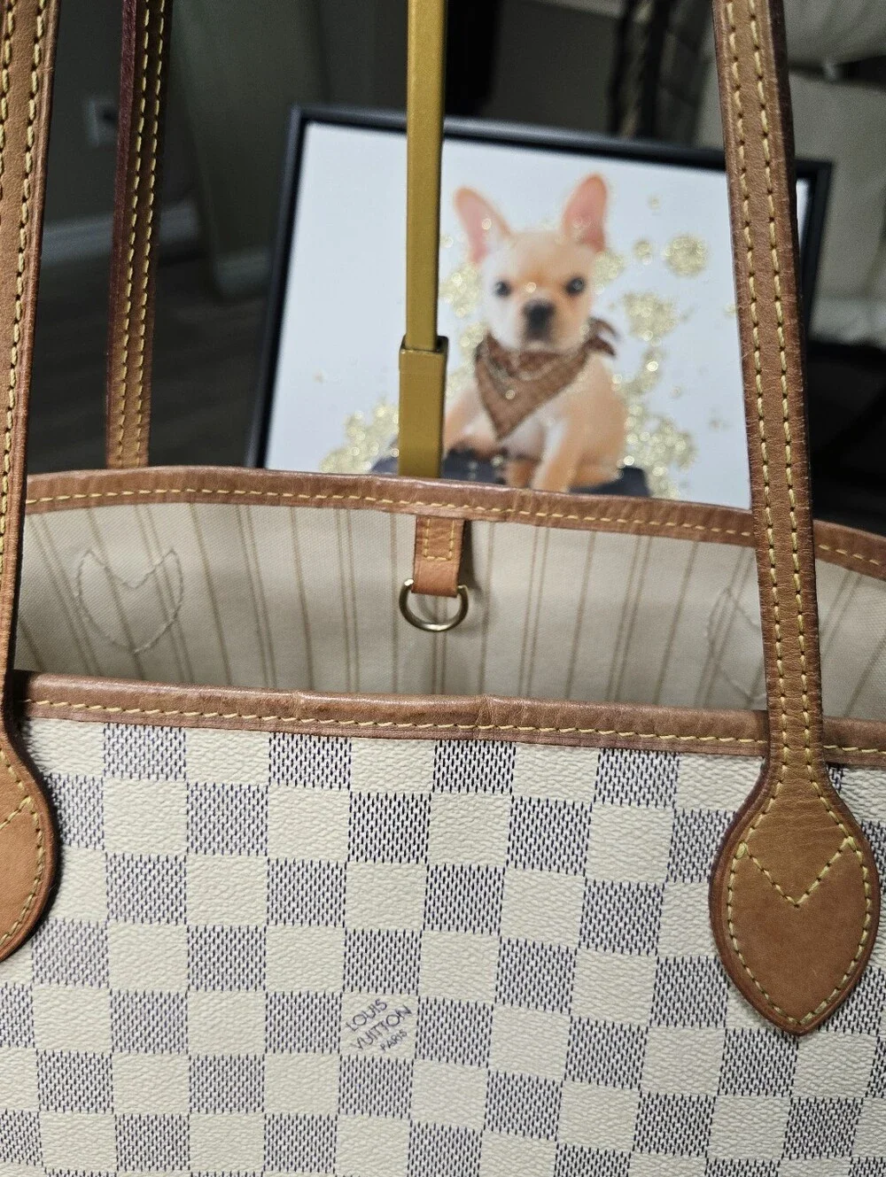 🔥 Louis Vuitton Damier Azur Neverfull MM EUC 🔥